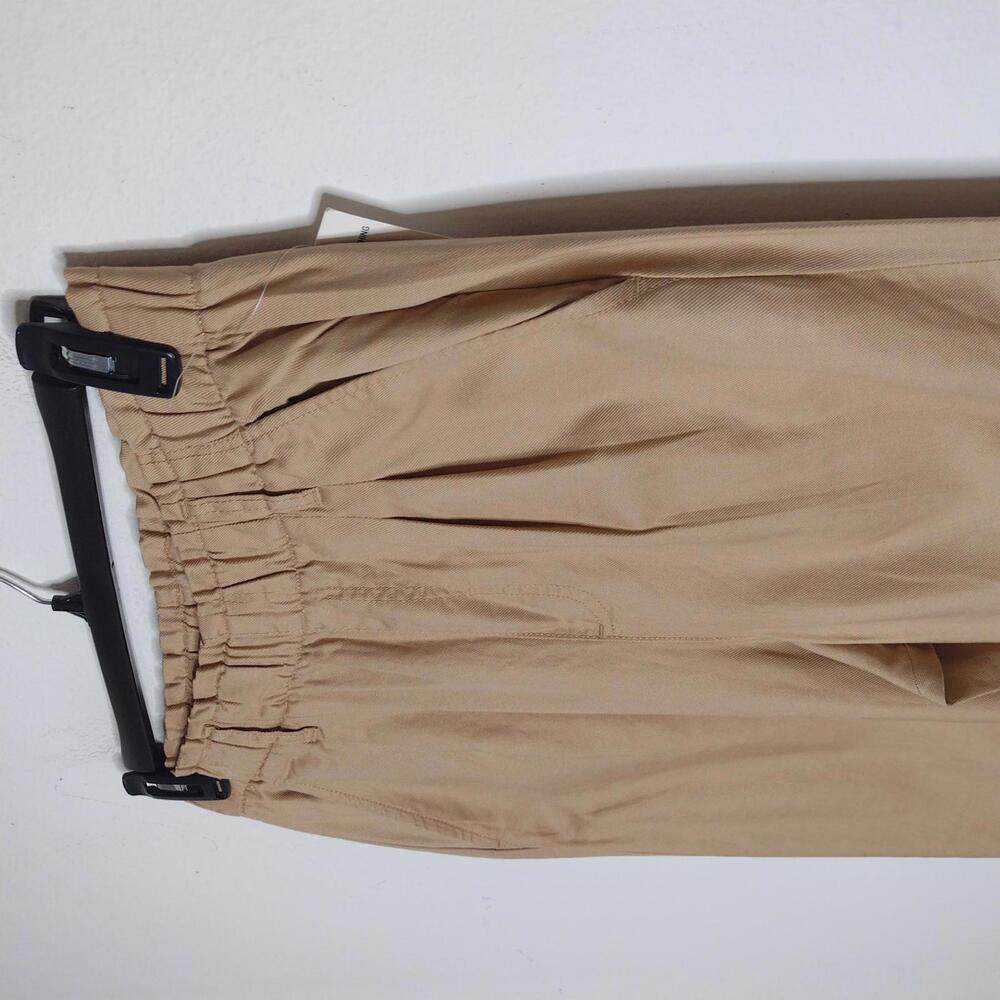 NWT Sanctuary Women's Tan/Lyla Paper Bag Pants Size Large - Picture 2 of 8